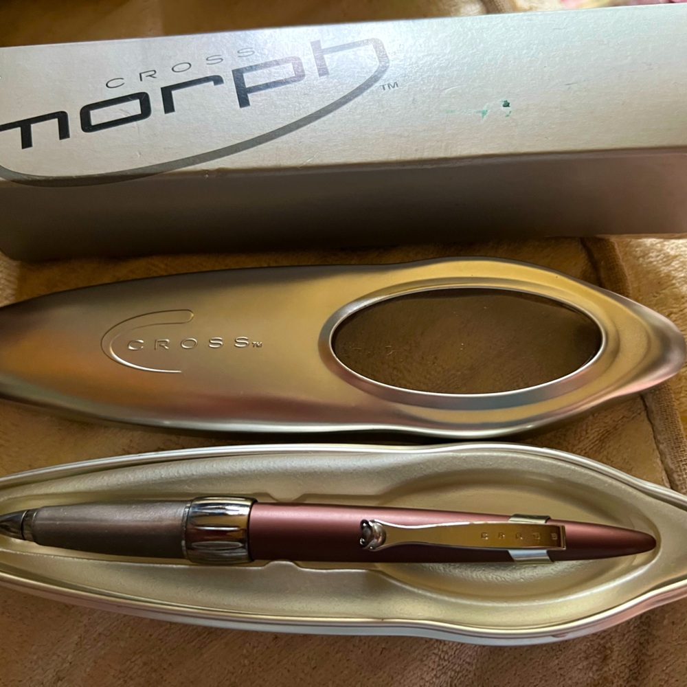 VINTAGE CROSS MOPH BALL POINT PEN - Original packaging included.